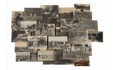 PHOTOGRAPHS OF THE REFUGEE CAMP BY RUSSIAN...