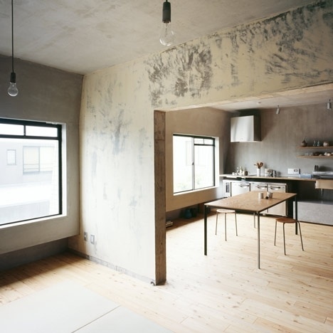 Dezeen » Blog Archive » Setagaya Flat by Naruse Inokuma Architects #architecture