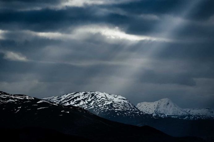 Majestic Mountainscapes in Scottish Highlands by Marina Weishaupt