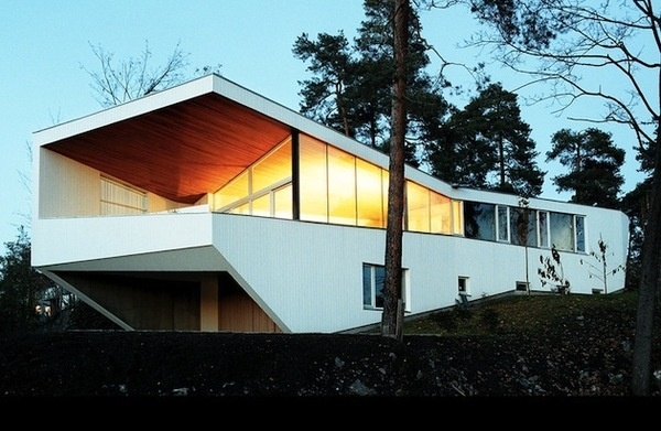White House by JVA Located On Oslo Fjord 1 #house #white #minimal #modern