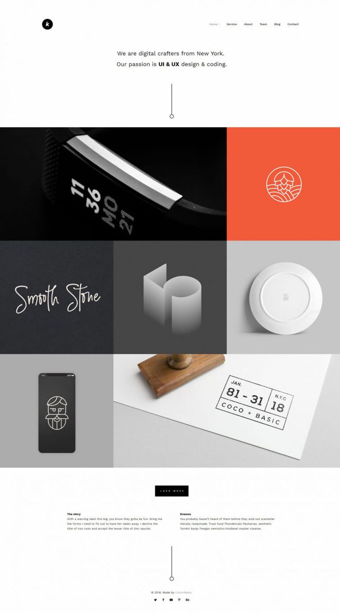 Kapena – Minimal Portfolio