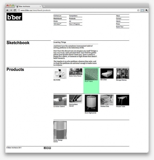 Spin — Biber Architects website #white #biber #black #digital #spin #and #web #typography