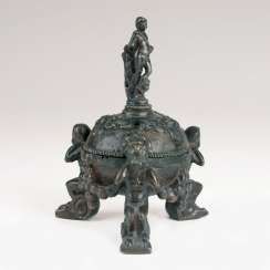 Renaissance Bronze-Tintenfass.