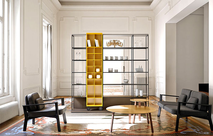 Literatura Open Bookcase by Punt Mobles - #design, #furniture, #modernfurniture, design, furniture