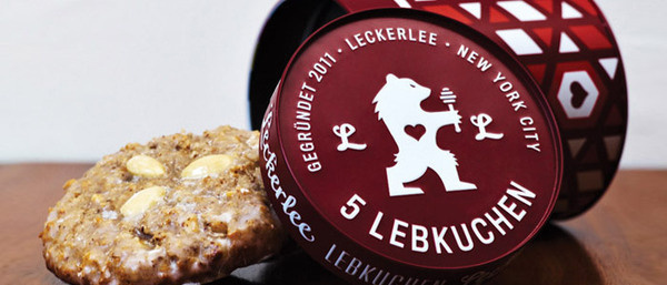leckerlee lebkuchen #logo #identity #typography