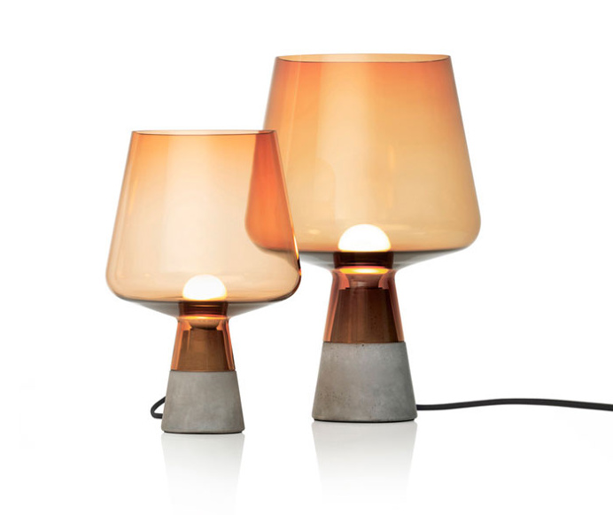 Table Lamp on a Concrete Base