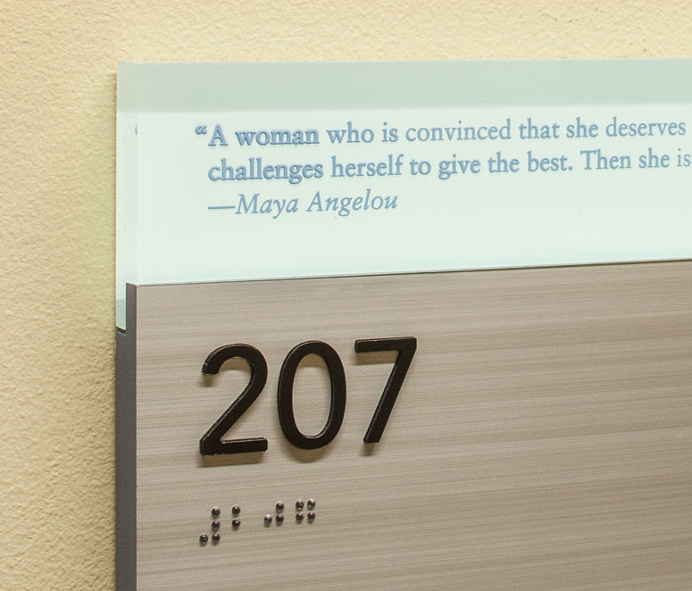 #signage #wayfinding #branding