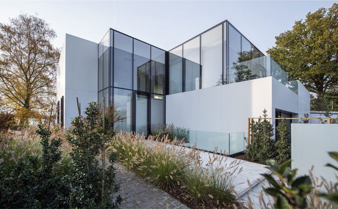 Cube Shaped Glass House by BBSC-Architects - #architecture, #house, #home, home, architecture