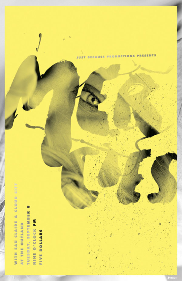 Poster Design by Garrett DeRossett #poster #typography