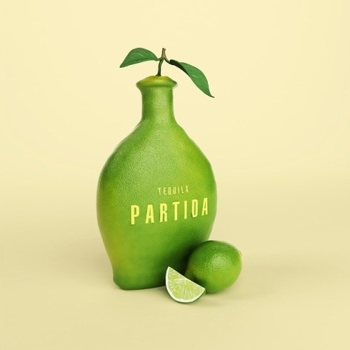 YIPPIEHEY #bottle #drink #lemon #tequila #3d #lime