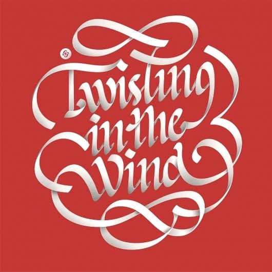 All sizes | Twisting in the Wind | Flickr - Photo Sharing! #lettering #design #graphic #alex #beltechi