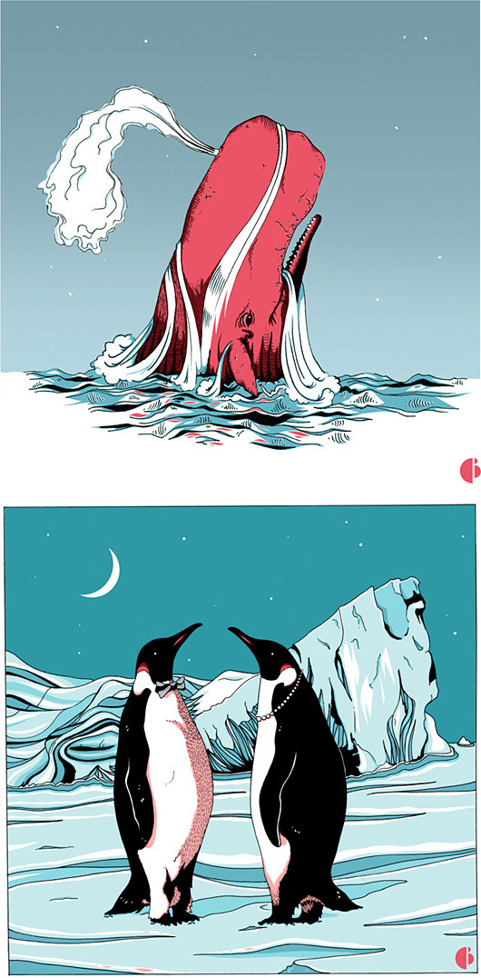 Illustrations by Thomas Danthony #illustration