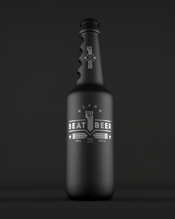 Kevin Harald CampeanÂ Â |Â Â http://behance.net/HaraldKevin"My idea comes from the hooligan fights, where the beer glasses were the acces #packaging #beer