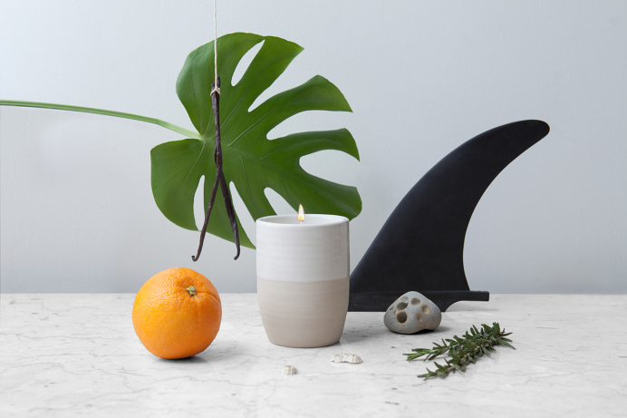 Rad candle photo shoot. #norden #white #orange #candle