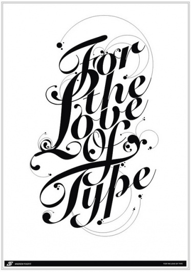 I'm thinking #white #design #black #poster #and #typography