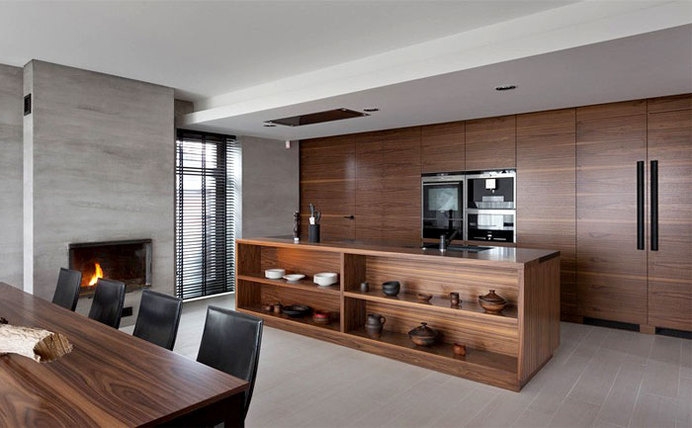 Trendy Functional and Contemporary Home trendy functional contemporary kitchen #ideas #interior #kitchen #design