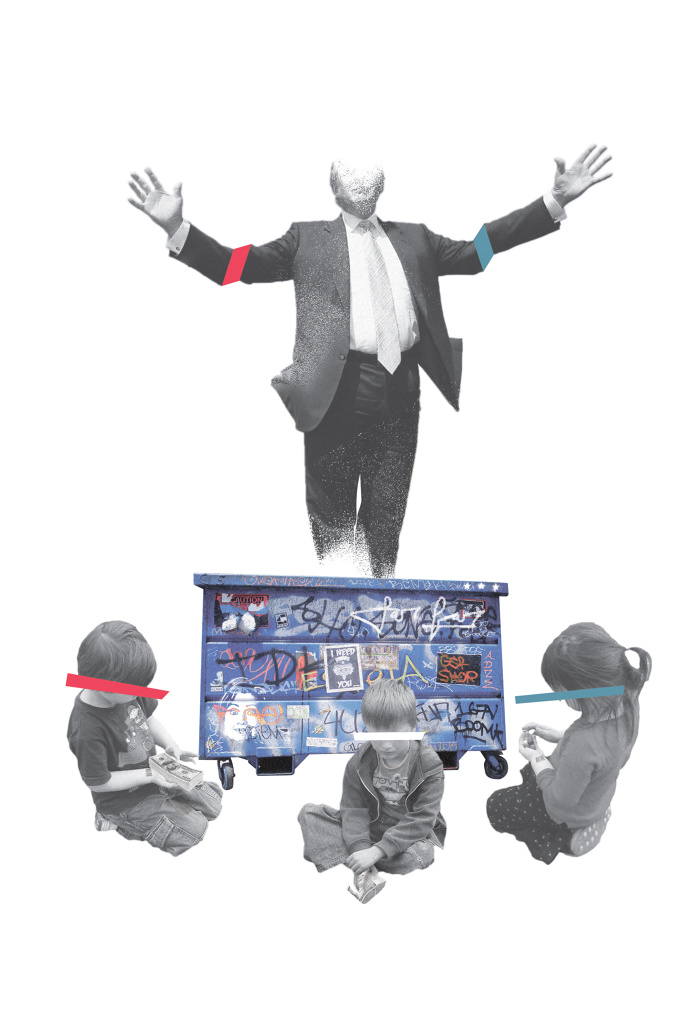 Trump Collage for Otis Mcdonald's Far Far Away track - John Sippel | vltrr vltrr.com