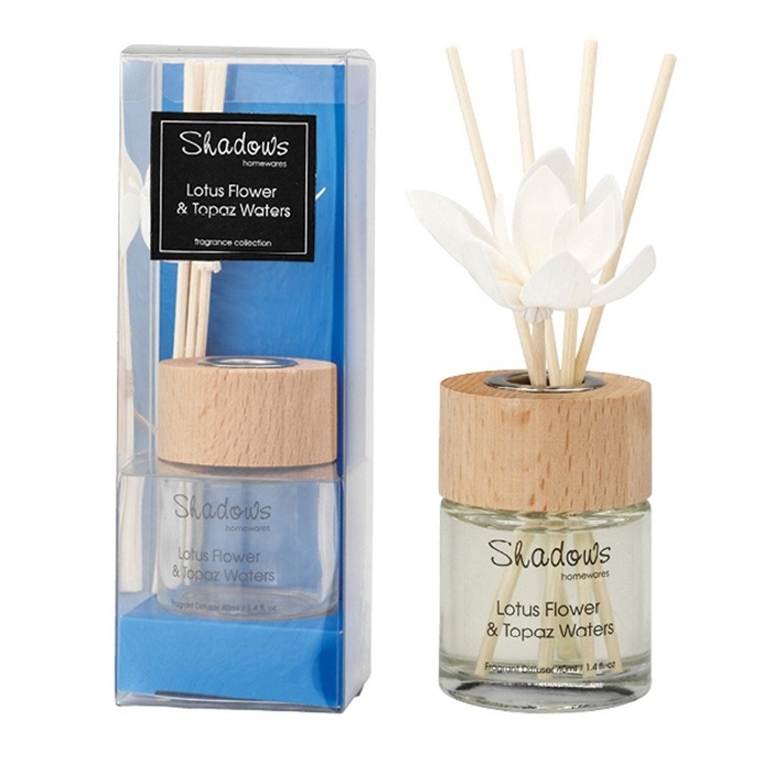 Fragrant Solar Flower Diffuser Lotus Flower & Topaz Water, 40 ml