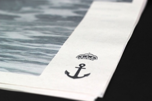 Richard MacVicar - RNLI #crown #print #design #newspaper #royal #sea #anchor #typography