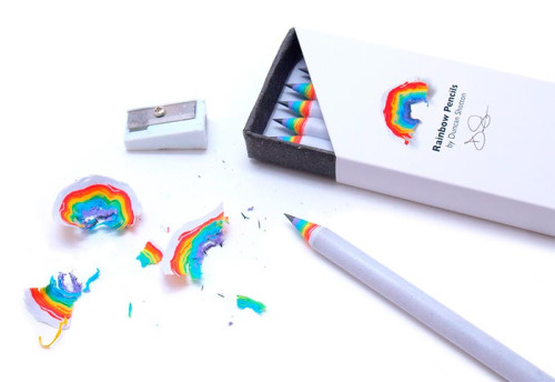 Rainbow Pencils.