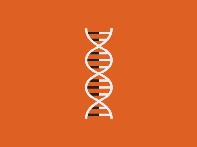 Dribbble - DNA by Linda Eliasen #dna #illustration #helix