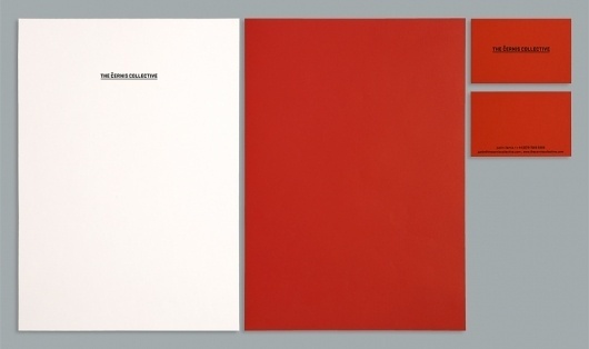 why not associates #red #branding #stationery