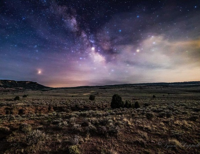 Stunning Milky Way and Cosmos Photography by Tyson Chappell