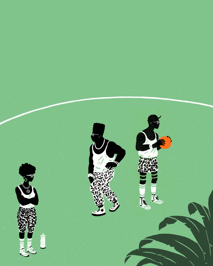 Hoop Dreams by Jeff Ã–stberg