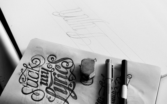 Hand Drawn, Typography, Pencil, ink, calligraphy #calligraphy #ink #hand #drawn #pencil #typography