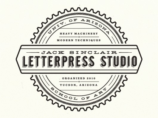 jack-sinclair-letterpress-studio-logo-blogpost.gif (640×480) #logo #jack #letterpress #sinclair