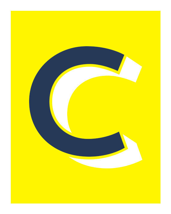 letter C #font #letter #c #typography