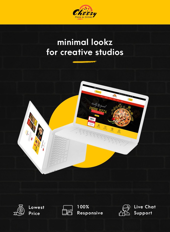 #Cheesy #Pizza & #Fast #Foods - #Prestashop #Responsive #Theme #eCommerce #Website #Design #Template