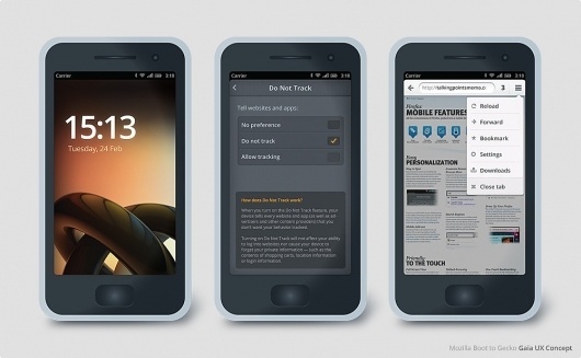 Boot to Gecko - Josh Carpenter #design #ui #mozilla #gecko #gaia