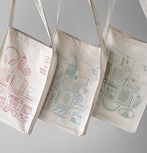 ATIPUS - Graphic Design From Barcelona, disseny gràfic, disseny web, diseño gráfico, diseño web #spain #vectorial #packaging #atipus #summer #barcelona #bag #beach