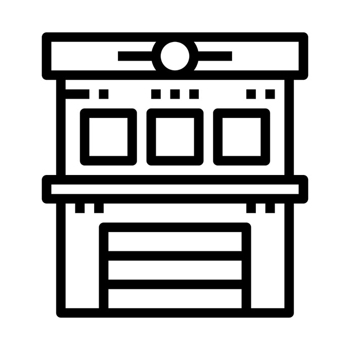 See more icon inspiration related to architecture and city, fire station, emergencies, firefighters, buildings, building, city and security on Flaticon.