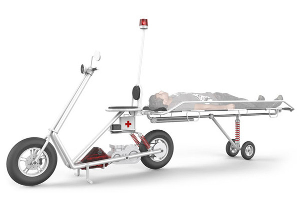 Zyphr Rescue Scooter #tech #amazing #modern #innovation #design #futuristic #gadget #ideas #craft #illustration #industrial #concept #art #cool