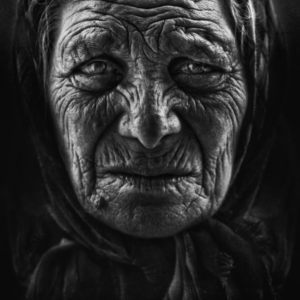 Homeless #old #woman #homeless #wrinkles