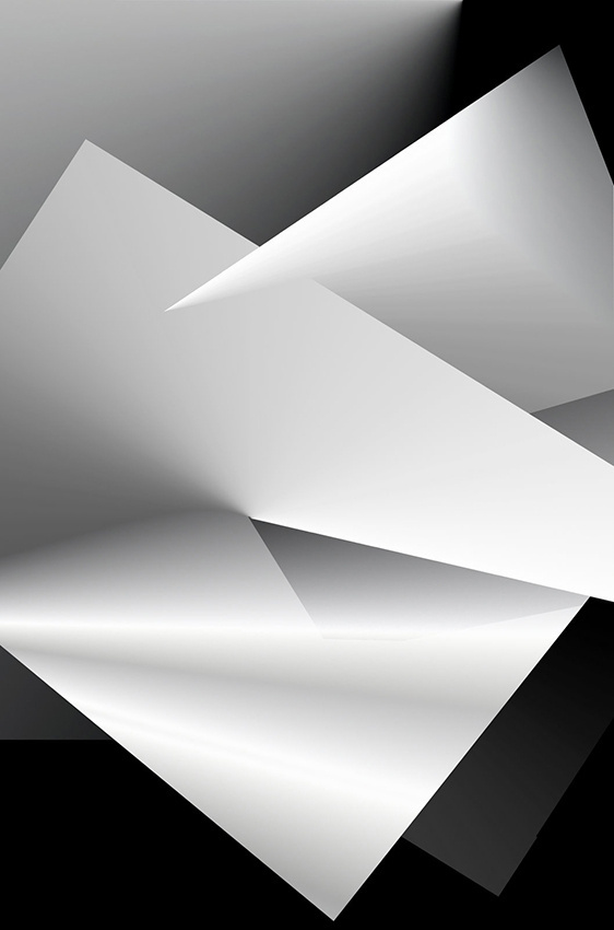 black and white series #geometry #grayscale #graphic #illustration #art