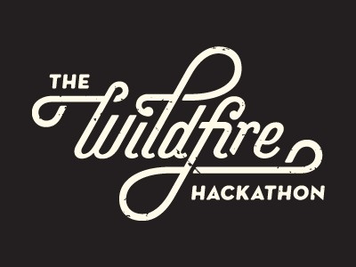 Hackathon_clean #hackathon #lettering #script #wildfire