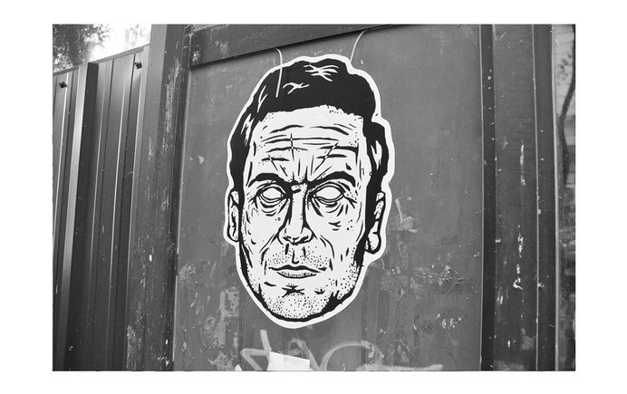 #streetart #pasteup #illustration #wheatpaste