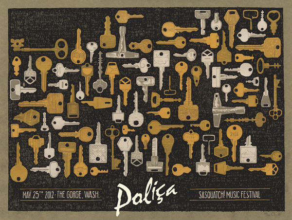 Poliça (Sasquatch!) Landland #layout #knoll #keys