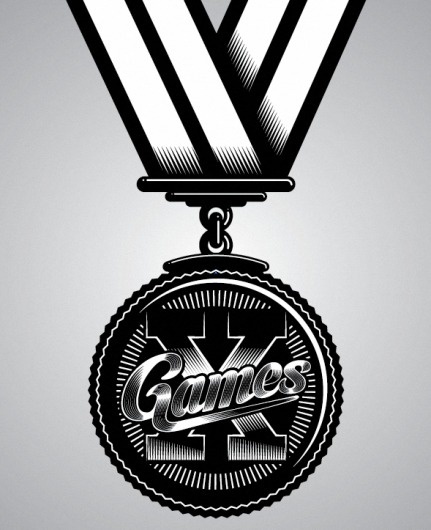X-Games 2011 on the Behance Network #logo #illustration #tag