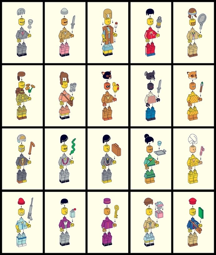 Available Work - Matt Chase | Design, Illustration #illustration #lego
