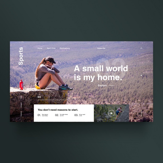 Sport Theme – Inspiration Template