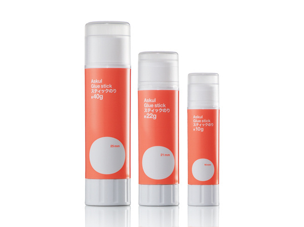 Askul Glue Packaging | Stockholm Design Lab #glue #askul #tube