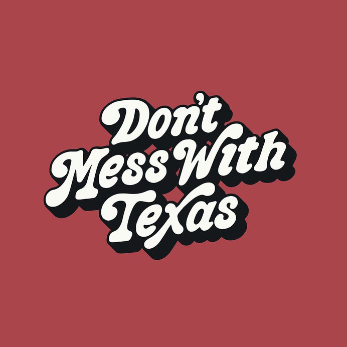 Quick one I started sketching this morning. Part of a bunch of 70's graphics for shirts I'm working on for a really cool new commissioned project. Can't wait to see this printed out! #dontmesswithtexas #lettering #70s #psychedelic #typography #type #typetopia #typeverything #texas #psychedelicrockart #psychedelictype #70stypography