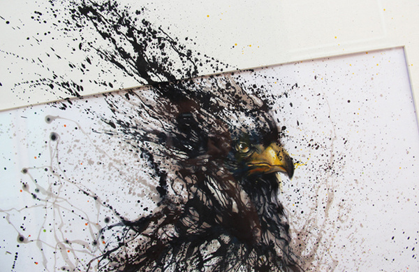 Zoom Photo #eagle #hua #tunan #painting