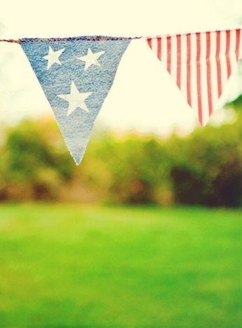 Bunting #faded #bunting #americana #america
