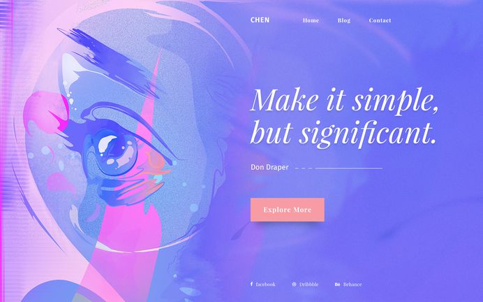 Minimal design 1 2x