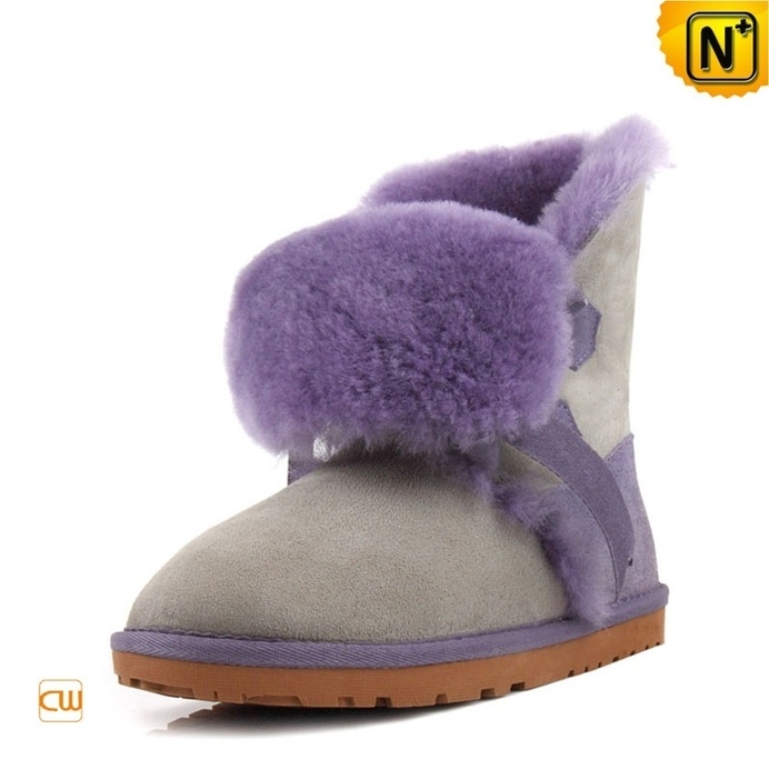 Shearling Snow Boots for Women CW314417 #boots #shearling #snow